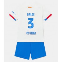 Dres Barcelona Alejandro Balde #3 Preč pre deti 2023-24 Krátky Rukáv (+ trenírky)